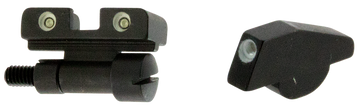Meprolight USA Tru-Dot Sight Set Green Tritium Adjustable Front/Rear - Smith & Wesson K/L/N Frame
