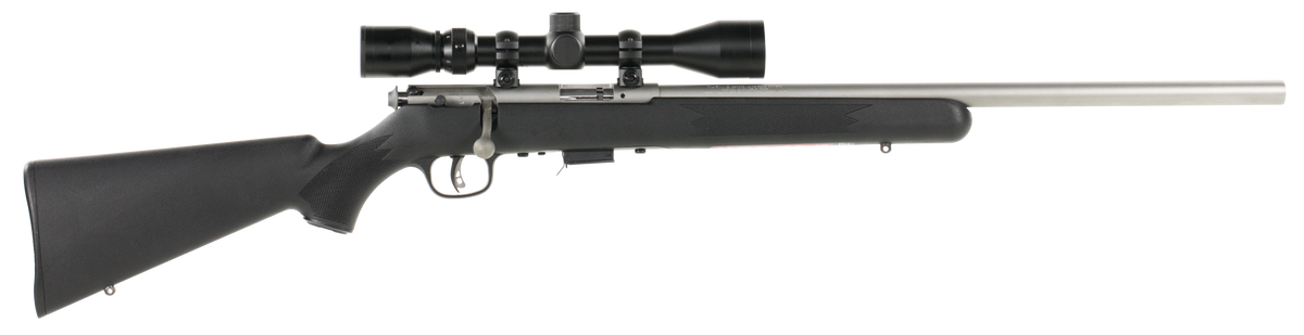 Savage 93 FVSS XP 22 WMR 21" 5+1 Bolt Action Rifle - 3-9x40mm Scope