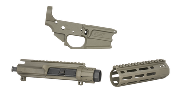 Cobalt Kinetics CK-Pro 5.56x45mm NATO 6.75" Receiver Set - CK Green Cerakote