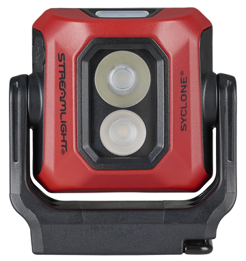 Streamlight 61510 Syclone Compact Rechargeable Work Light 75/100/150/200/300/400 Lumens White LED - Red