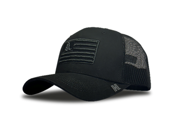 Horizon Design Hornady Gear Gadsden Flag Trucker Hat Black OSFA
