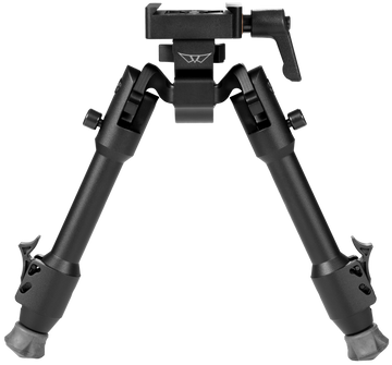 Warne 7902M Skyline Bipod 6.9-9.1" ARCA Type Rail Black Aluminum