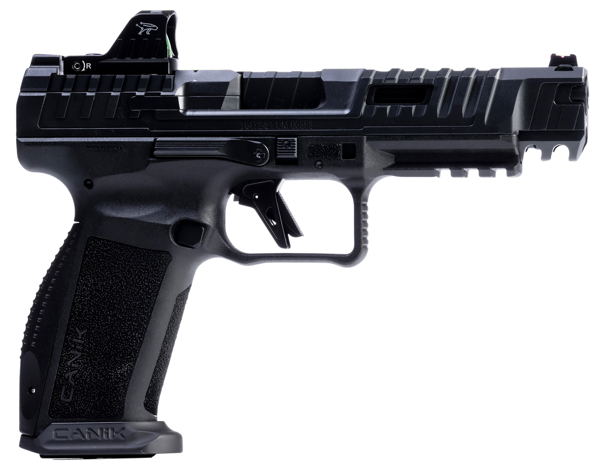 Canik SFx Rival 9mm Luger 5" 18+1 Semi-Auto Pistol - Dark Side w/MeCanik MO1 Optic