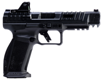Canik SFx Rival 9mm Luger 5" 18+1 Semi-Auto Pistol - Dark Side w/MeCanik MO1 Optic