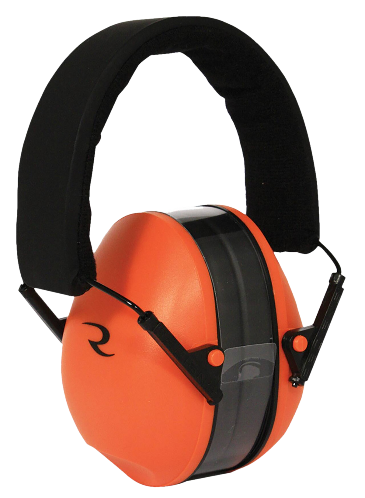 Radians LSH500CS Lowset Muff 21 dB Over the Head Earmuff Orange/Black