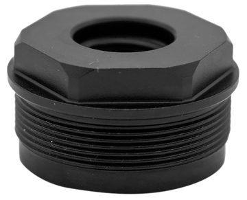 Huxwrx Direct Thread Adapter 5/8x24 17-4 Stainless Steel - Black Nitride