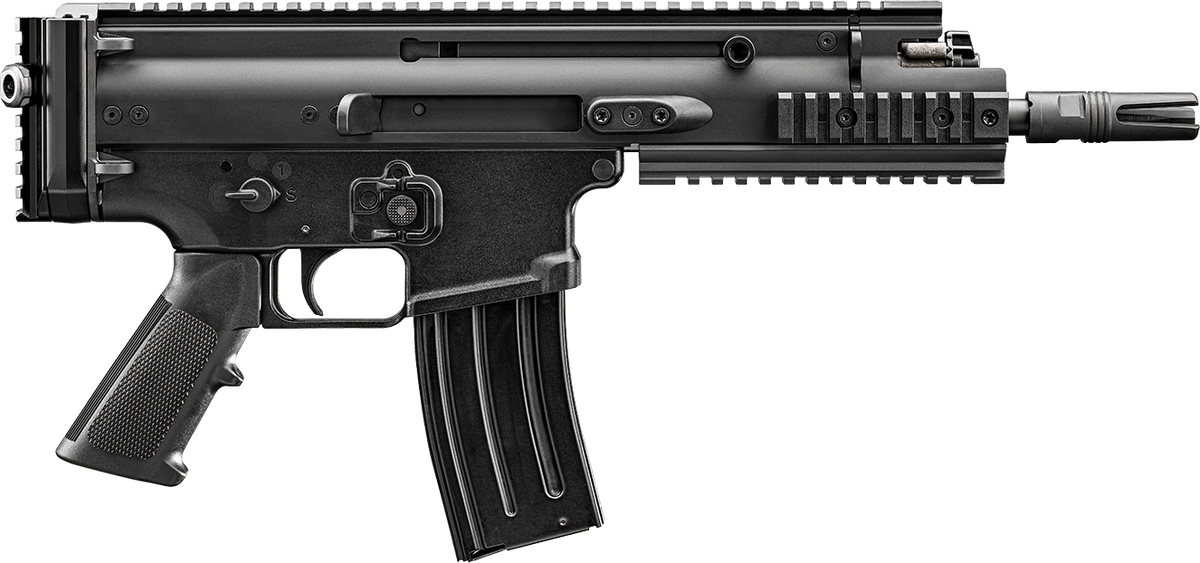 FN SCAR 15P 5.56x45mm NATO 7.50" 10+1 Semi-Auto Pistol - Black
