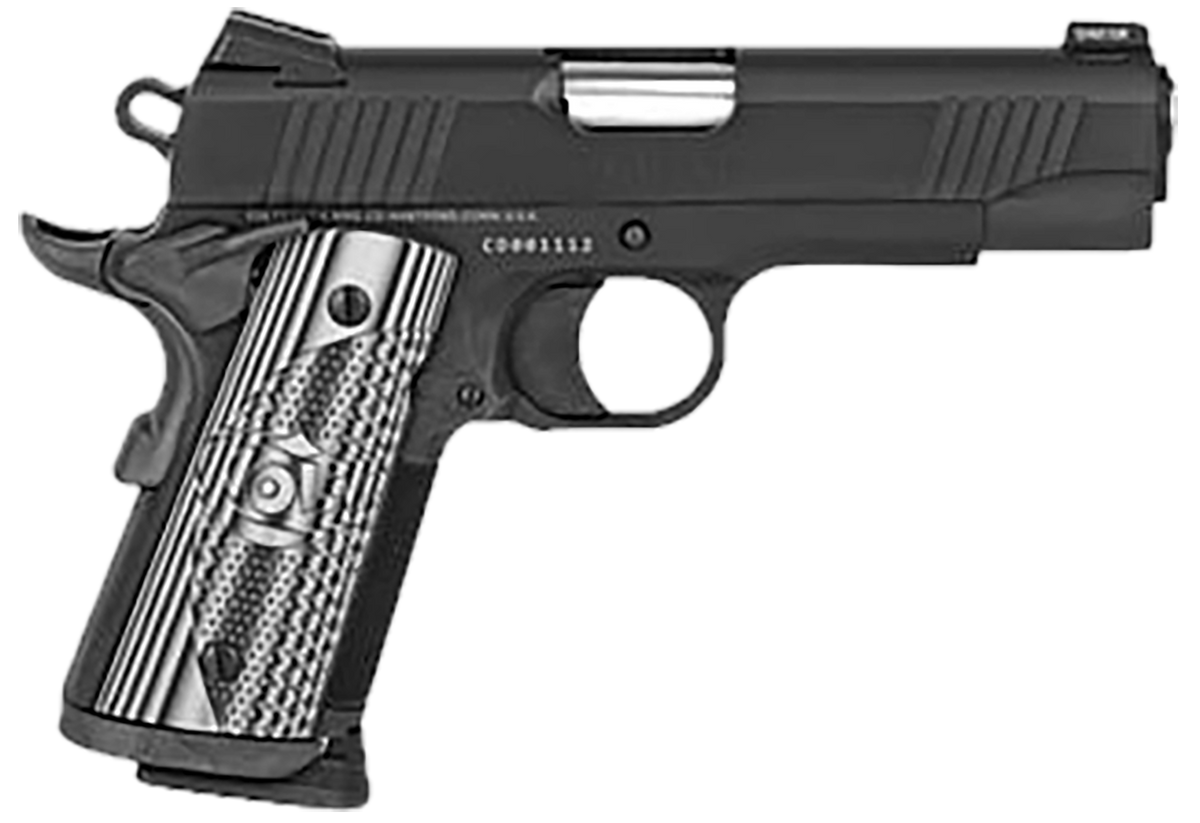 Colt Mfg 1911 Commander Combat Unit 9mm Luger 4.25" 9+1 Semi-Auto Pistol