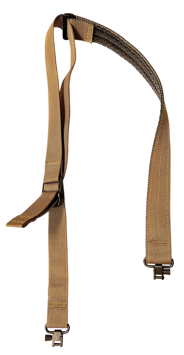 TacShield Buckhorn Coyote Tan Webbing Rifle/Shotgun Sling - 1.25"