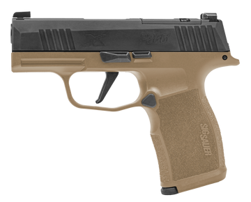 Sig Sauer P365X 9mm Luger 3.10" 12+1 Semi-Auto Pistol - Coyote Tan