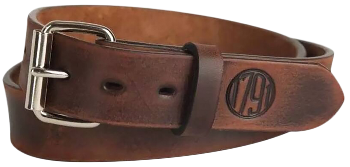 1791 Gunleather BLT-01 Gun Belt Vintage Leather 36/40 1.50" Buckle Closure