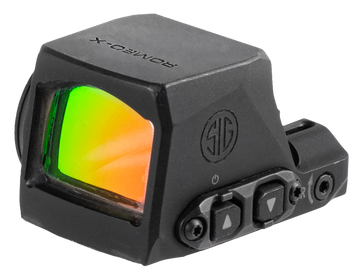 Sig Sauer Electro-Optics Romeo-X Compact 1x24mm 6 MOA Green Dot Reflex Sight - Black