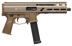 Grand Power Stribog SP10A3 10mm Auto 8" 20+1 Semi-Auto Pistol - FDE