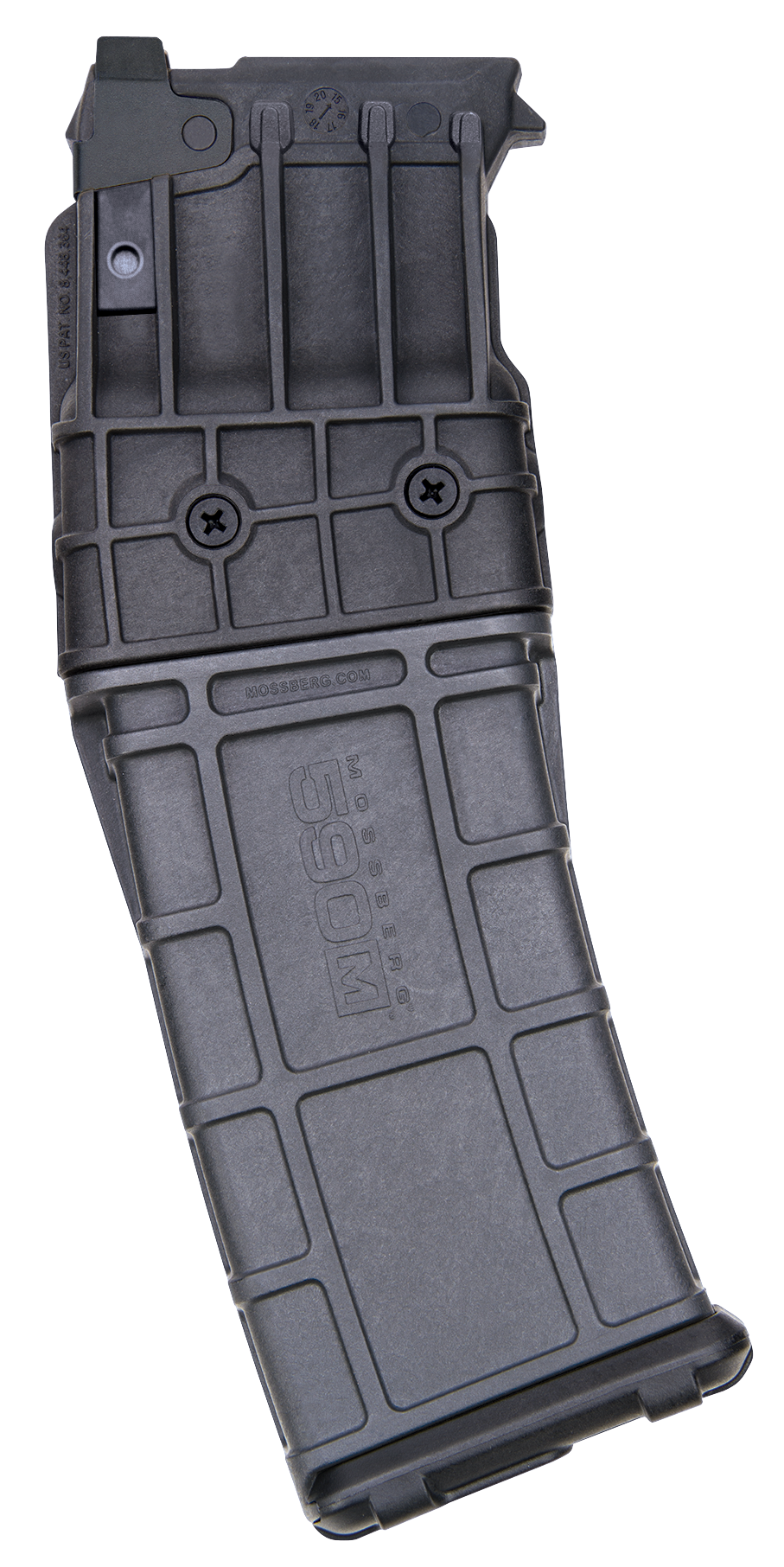 Mossberg 590M 12 Gauge 15rd Double-Stack Polymer Magazine - 2.75" Shotshells Only