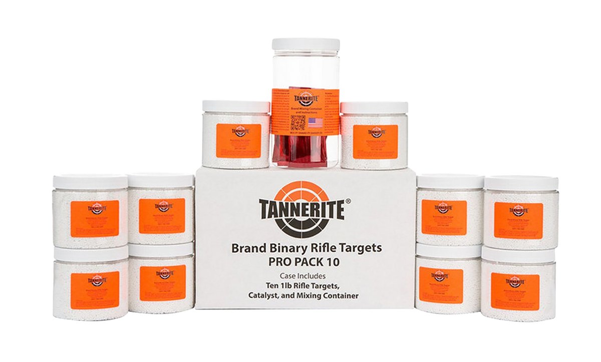 Tannerite PP410 Pro Pak 1lb Exploding Binary Targets 10-Pack - Centerfire Rifle - White Vapor