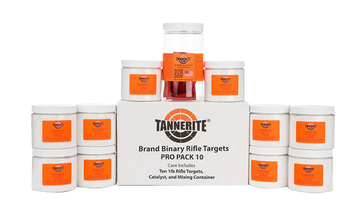 Tannerite PP410 Pro Pak 1lb Exploding Binary Targets 10-Pack - Centerfire Rifle - White Vapor
