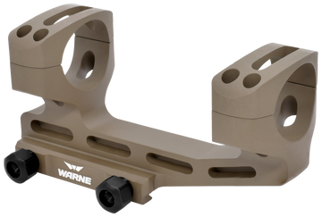 Warne X-SKEL Scope Mount/Ring Combo 30mm Super High 1.9" Flat Dark Earth Cerakote