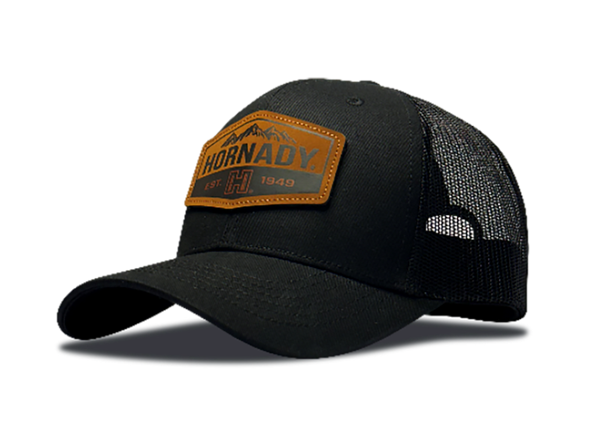 Horizon Design Hornady 2-Tone Mountain Patch Black Trucker Hat OSFA
