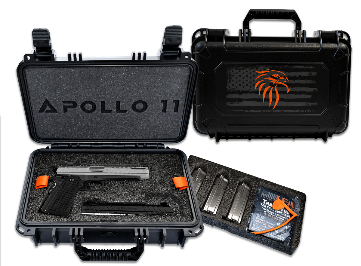 Live Free Armory Apollo 11 Compact 9mm Luger 4.15" 17+1 Semi-Auto Pistol