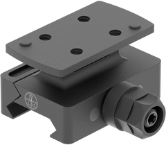Leupold DeltaPoint Pro DLOC Quick Release Matte Black Aluminum Picatinny/Weaver Rail Mount - 0 MOA