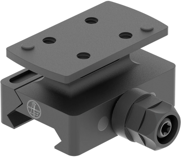 Leupold DeltaPoint Pro DLOC Quick Release Matte Black Aluminum Picatinny/Weaver Rail Mount - 0 MOA