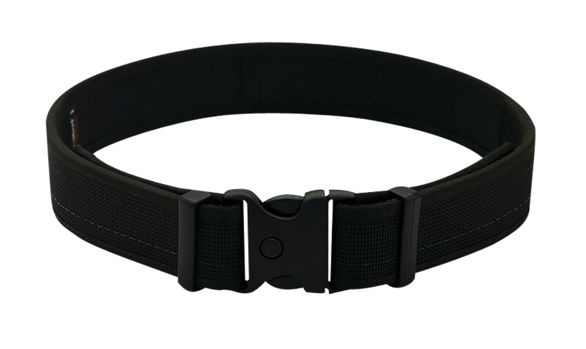 Uncle Mike's Leather Gun Belt 46/50 Matte Black 1.5" 14 oz