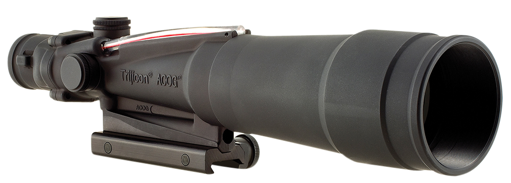 Trijicon 100175 ACOG 5.5x50mm Illuminated Red Chevron .308/7.62 BDC Riflescope - Black Hardcoat Anodized