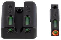 TruGlo TFX Pro CZ P10 Green Tritium Fiber Optic Sight Set