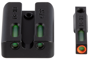 TruGlo TFX Pro CZ P10 Green Tritium Fiber Optic Sight Set
