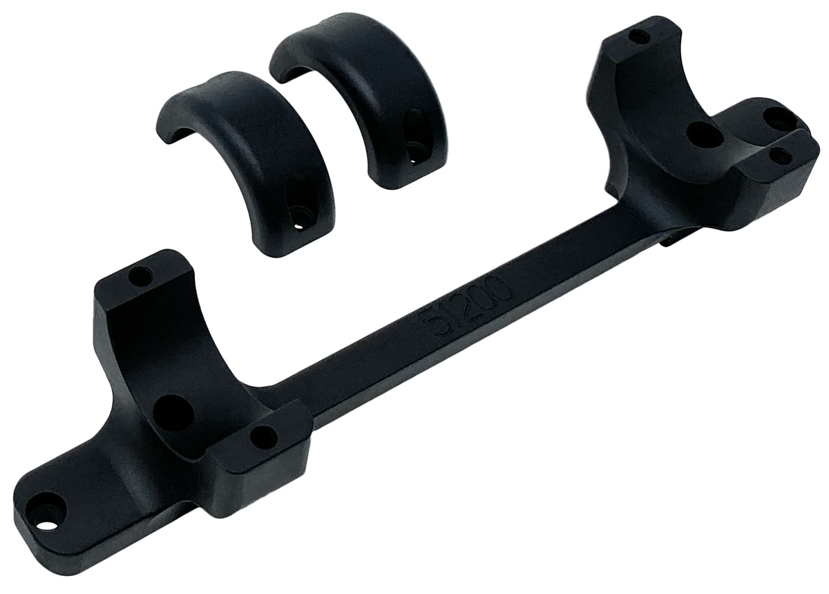 DNZ Game Reaper 1-Piece Scope Mount & Ring Combo 1" Medium Matte Black - Savage Axis/Edge