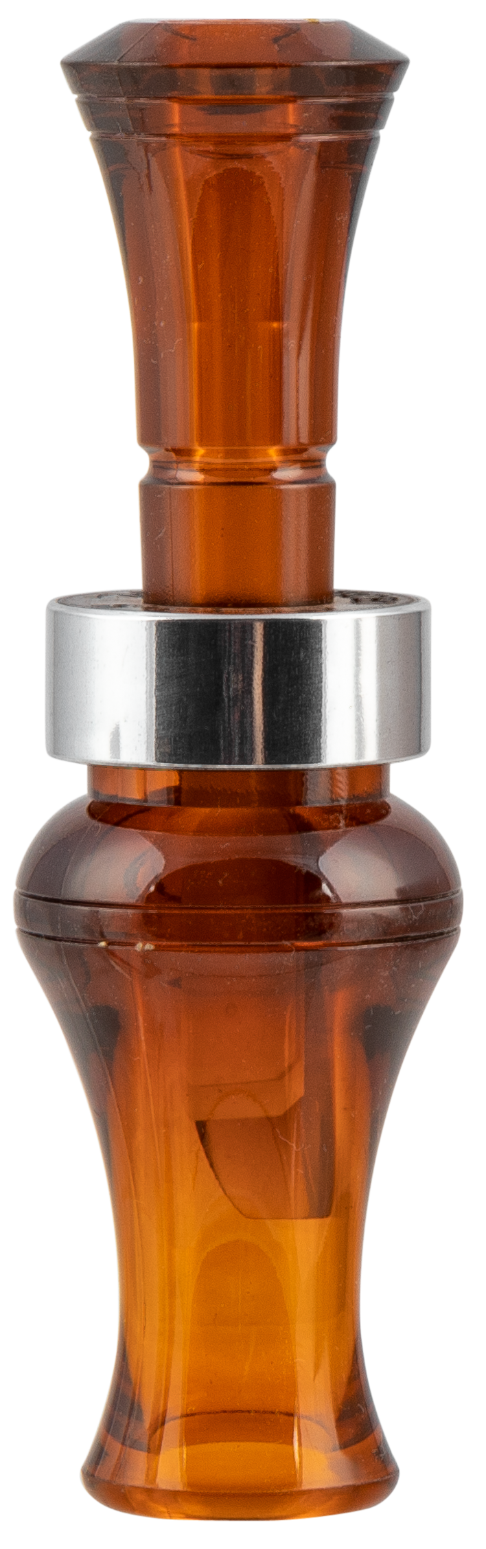 Echo Calls Open Water Double Reed Mallard Duck Call - Bourbon Polycarbonate