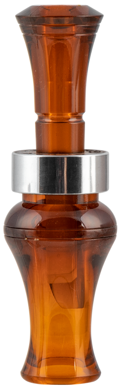 Echo Calls Open Water Double Reed Mallard Duck Call - Bourbon Polycarbonate