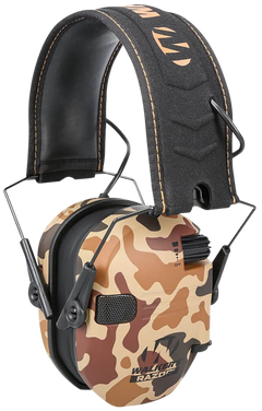 Walkers Game Ear Razor Slim Electronic Muff 23 dB Over the Head Duck Camo