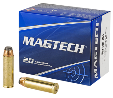 Magtech 500B Range/Training 500 S&W Mag 325gr Semi-Jacketed Soft Point Flat - Box or Case