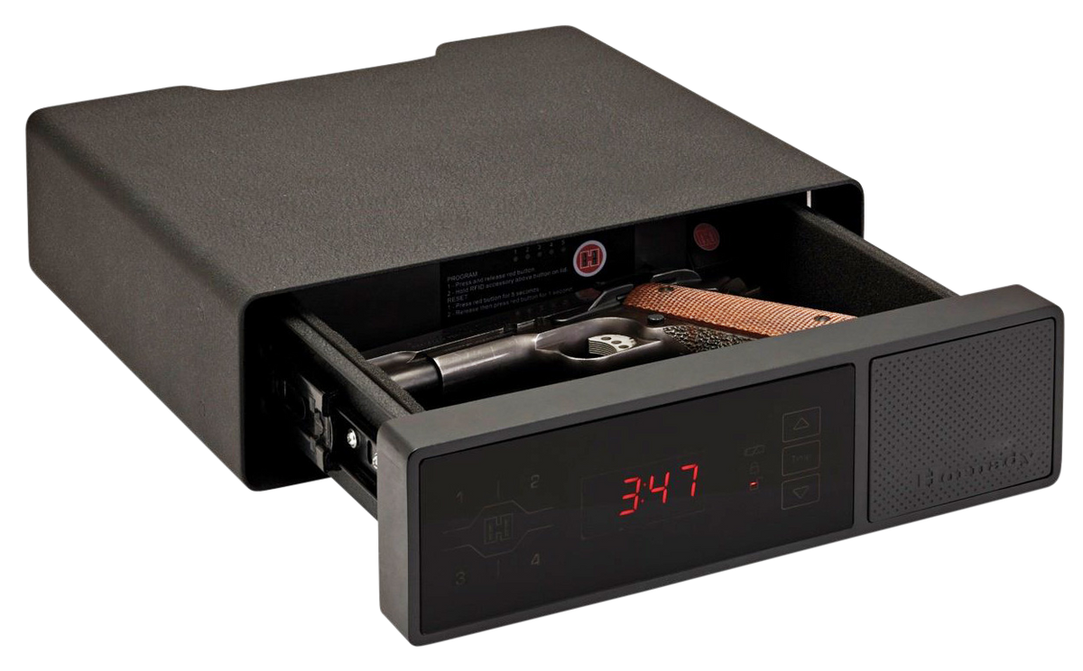 Hornady 98215 Rapid Safe Night Guard RFID Handgun Safe Black