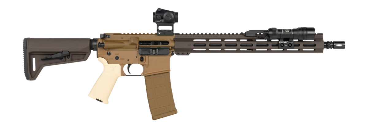 Shark Coast Tactical Kraken 5.56 NATO 16" 30+1 Semi-Auto AR-15 Rifle - Bundle