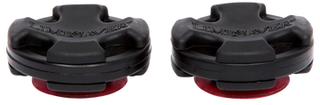 Limbsaver 4001 Broadband Solid Limb Dampener 2-Pack Black Bands