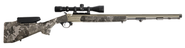Traditions Pursuit XT Pro 50 Cal 26" Single Shot Muzzleloader w/3.5-10x44 Scope - Tungsten Cerakote Veil Alpine