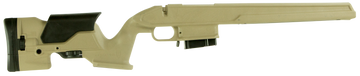 Archangel AA1500 Precision Stock Desert Tan Synthetic Fixed for Howa 1500 & Weatherby Vanguard SA - Adjustable Cheek Riser & LOP
