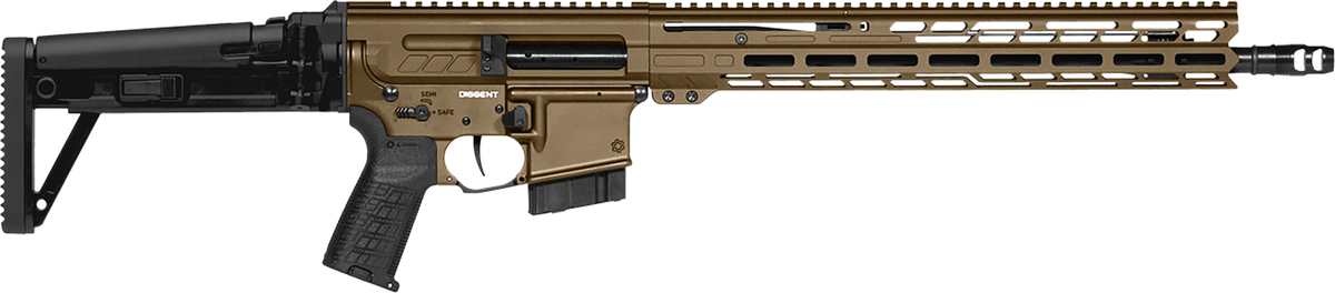 CMMG Dissent MK4 22 ARC 16.10" 10+1 Semi-Auto Rifle - Midnight Bronze Cerakote