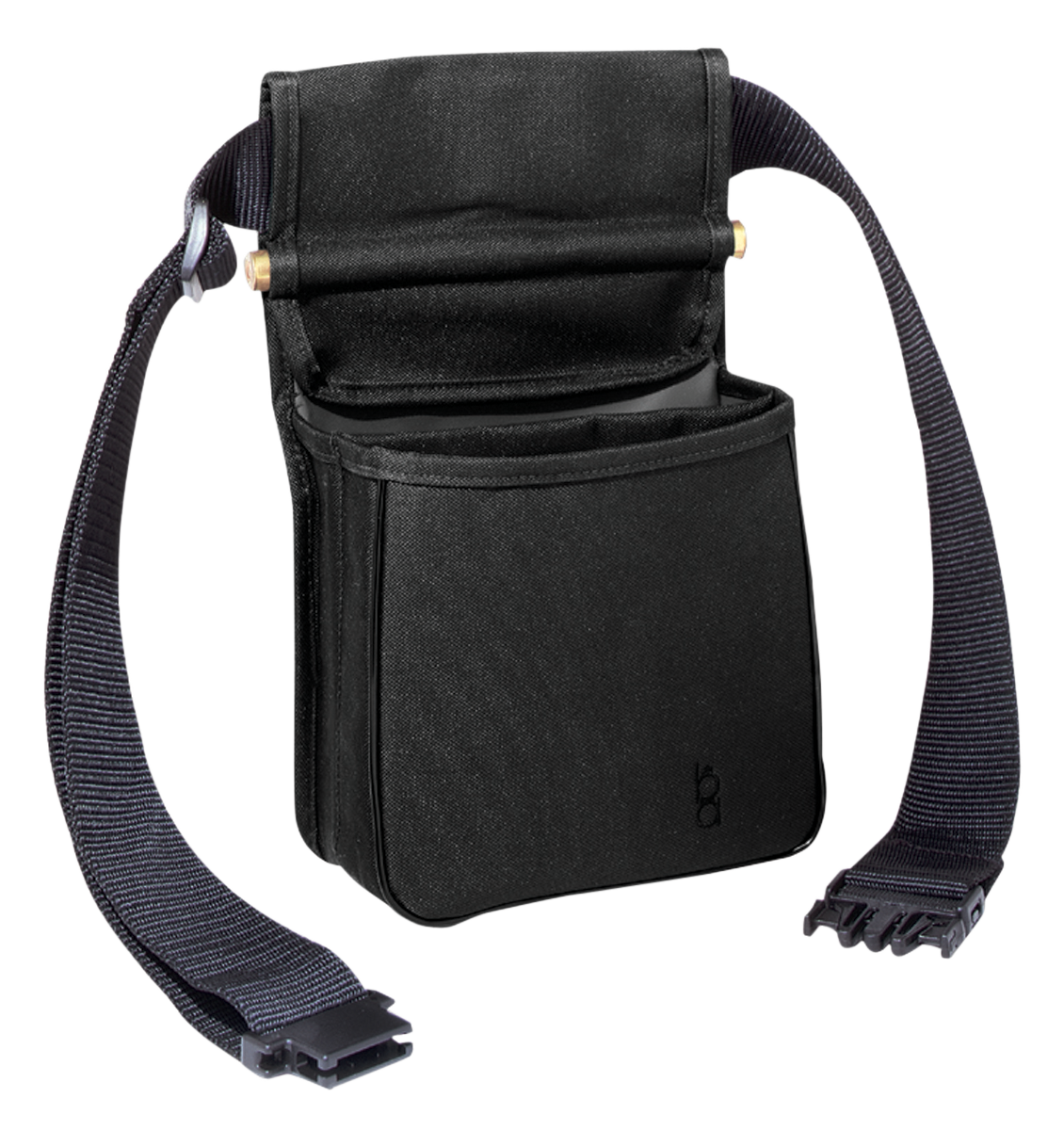 Bob Allen 18000 Original Divided Shell Pouch Nylon 50rd Belt Mount 26-50" Belt Black