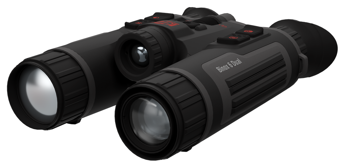 ATN Binox 6 Dual 256 5.5-44x 25mm Thermal Binocular with LRF