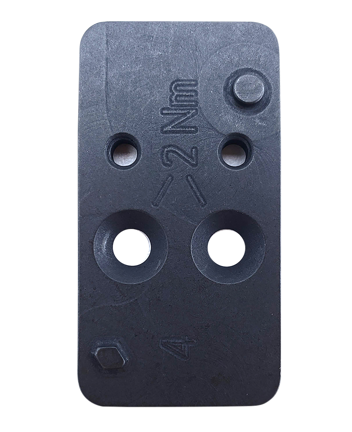 HK VP9 OR Optic Plate #4 Black Steel DeltaPoint Footprint Mount
