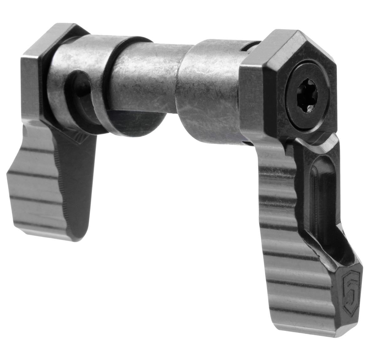 Phase 5 Weapon Systems SAFE-90 90 Degree Ambidextrous Safety Selector AR-15/AR-10 1.56" Black Anodized Aluminum
