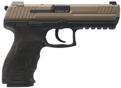 HK P30L V3 9mm Luger 4.45" 15+1 DA/SA Semi-Auto Pistol - FDE