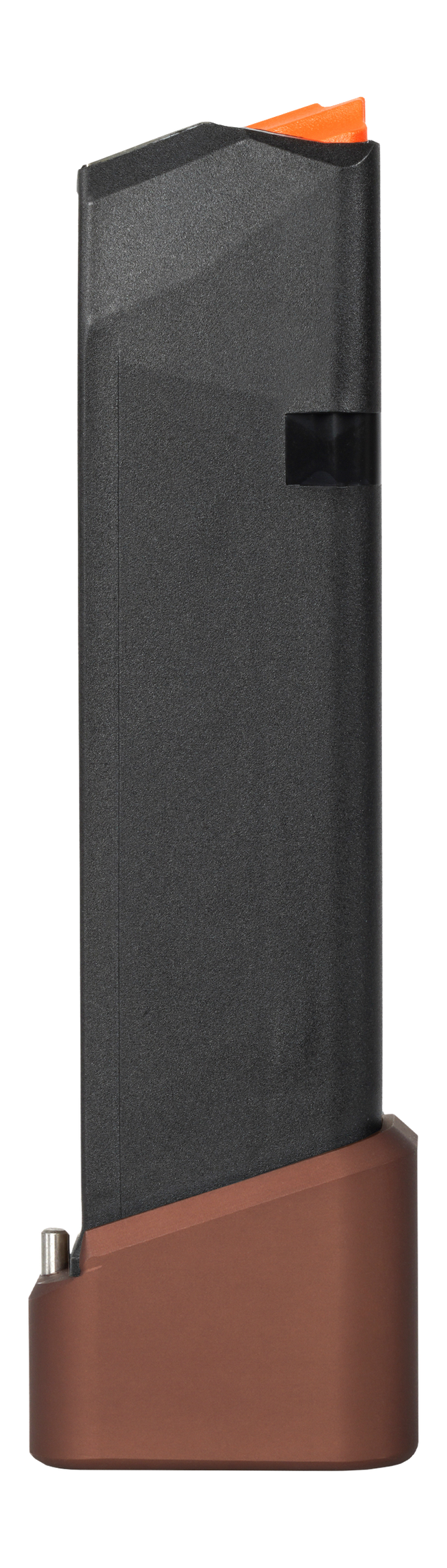 Taran Tactical TTI G17 9mm Luger 23-Round Magazine - Black Body / Coyote Bronze +6 Basepad