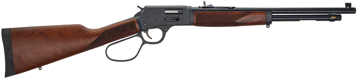 Henry H012GCR Big Boy Carbine Side Gate 45 Colt (LC) 7+1 16.5" Blued Walnut Lever-Action Rifle - Large Loop