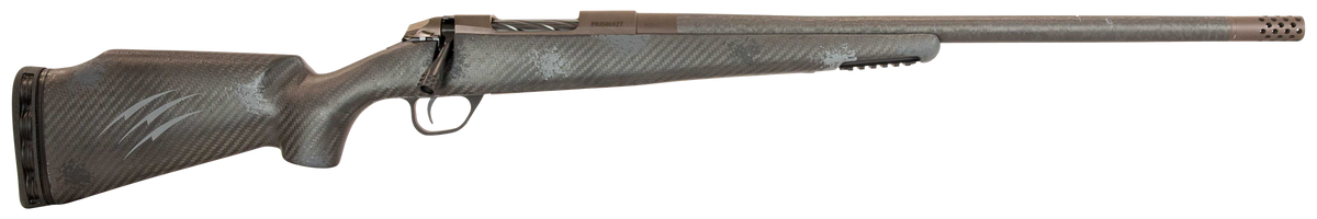 Fierce Firearms Carbon Rage 7mm PRC 24" 3+1 Bolt Action Rifle - Tungsten Gray Cerakote / Phantom Camo