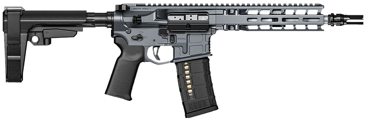 Radian Weapons Model 1 300 Blackout 9" 30+1 Semi-Auto Pistol - Radian Gray