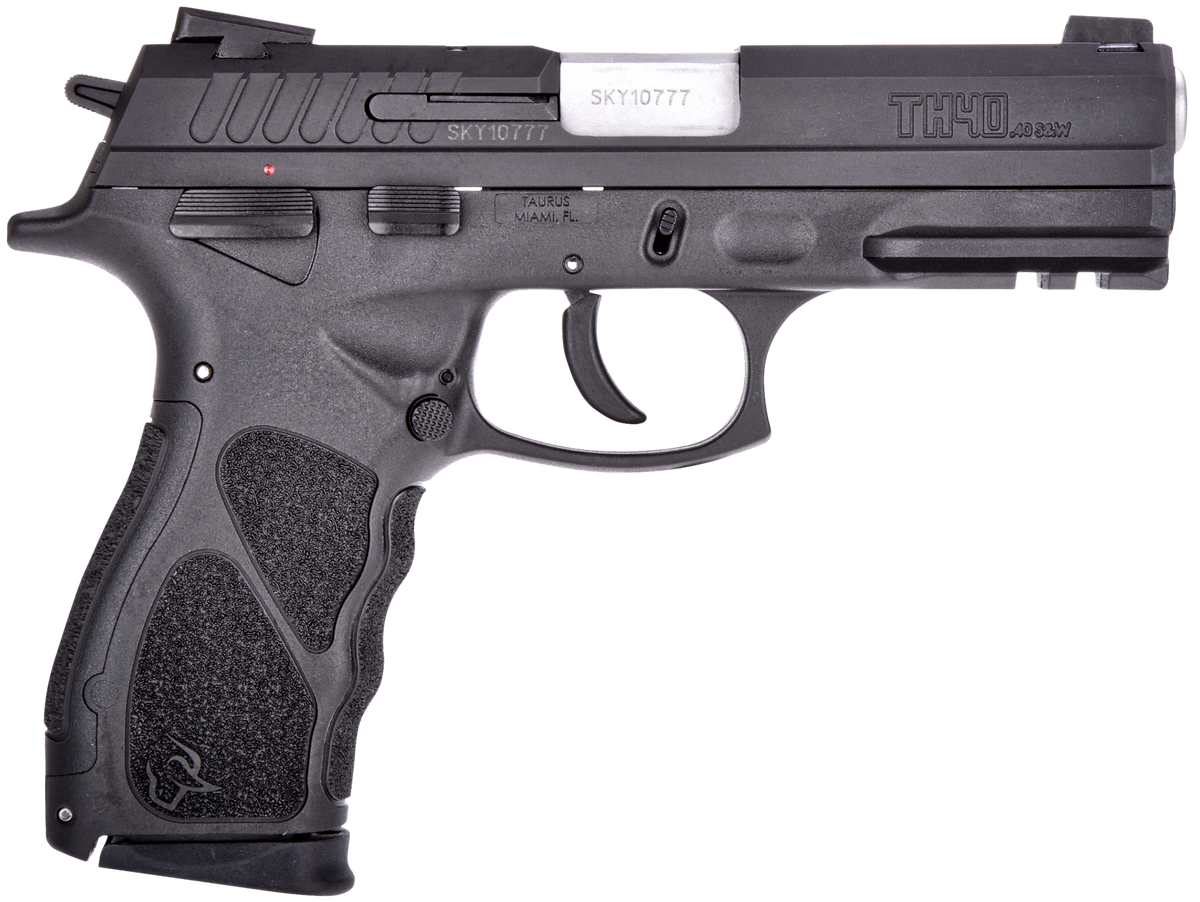 Taurus TH40 Full Size 40 S&W 4.27" 15+1 DA/SA Semi-Auto Pistol - Matte Black